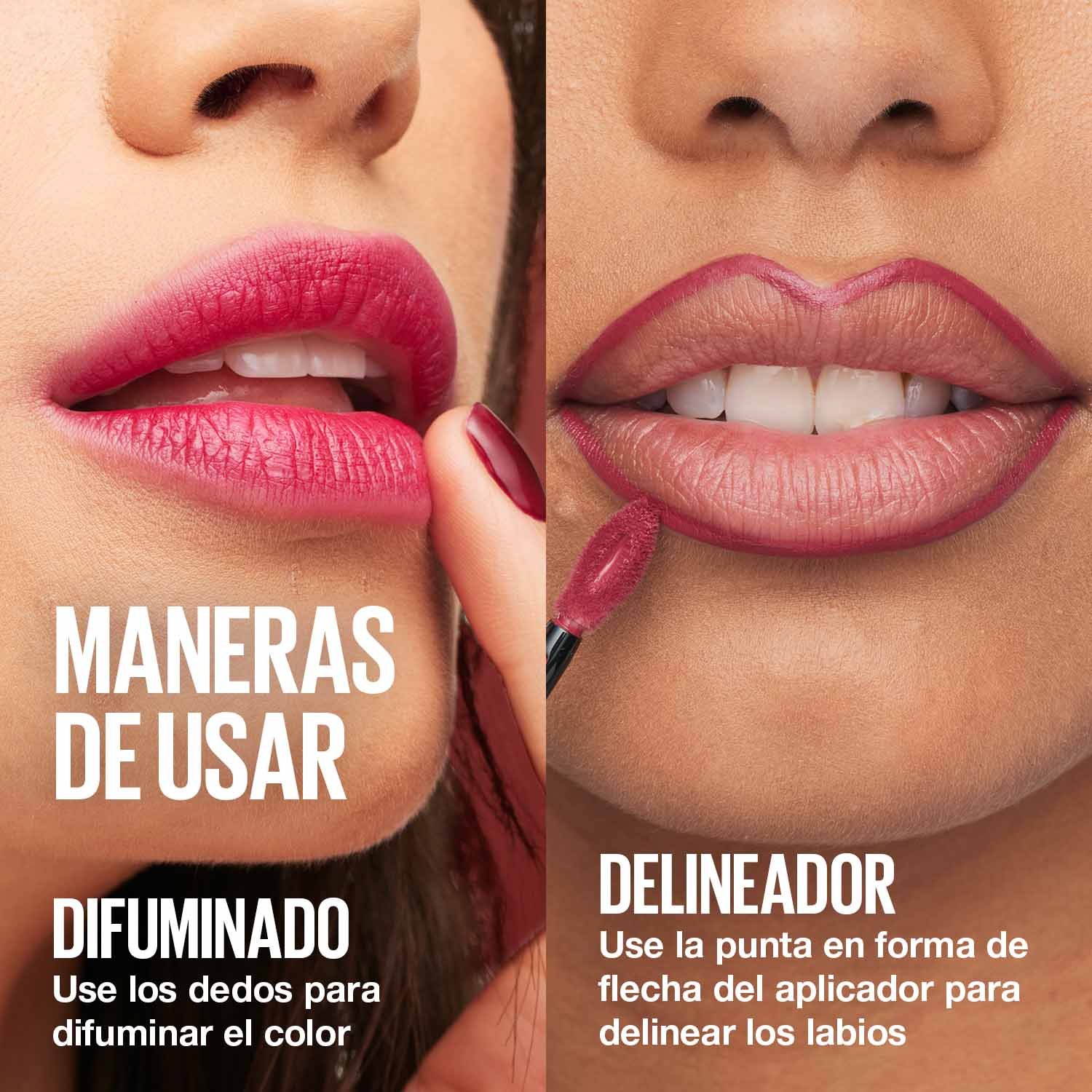 MNY Lip Super Stay Matte Ink ATF Ways to Wear es US