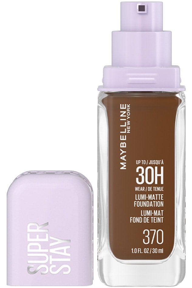 maybelline lumi matte foundation US 370 upc p open
