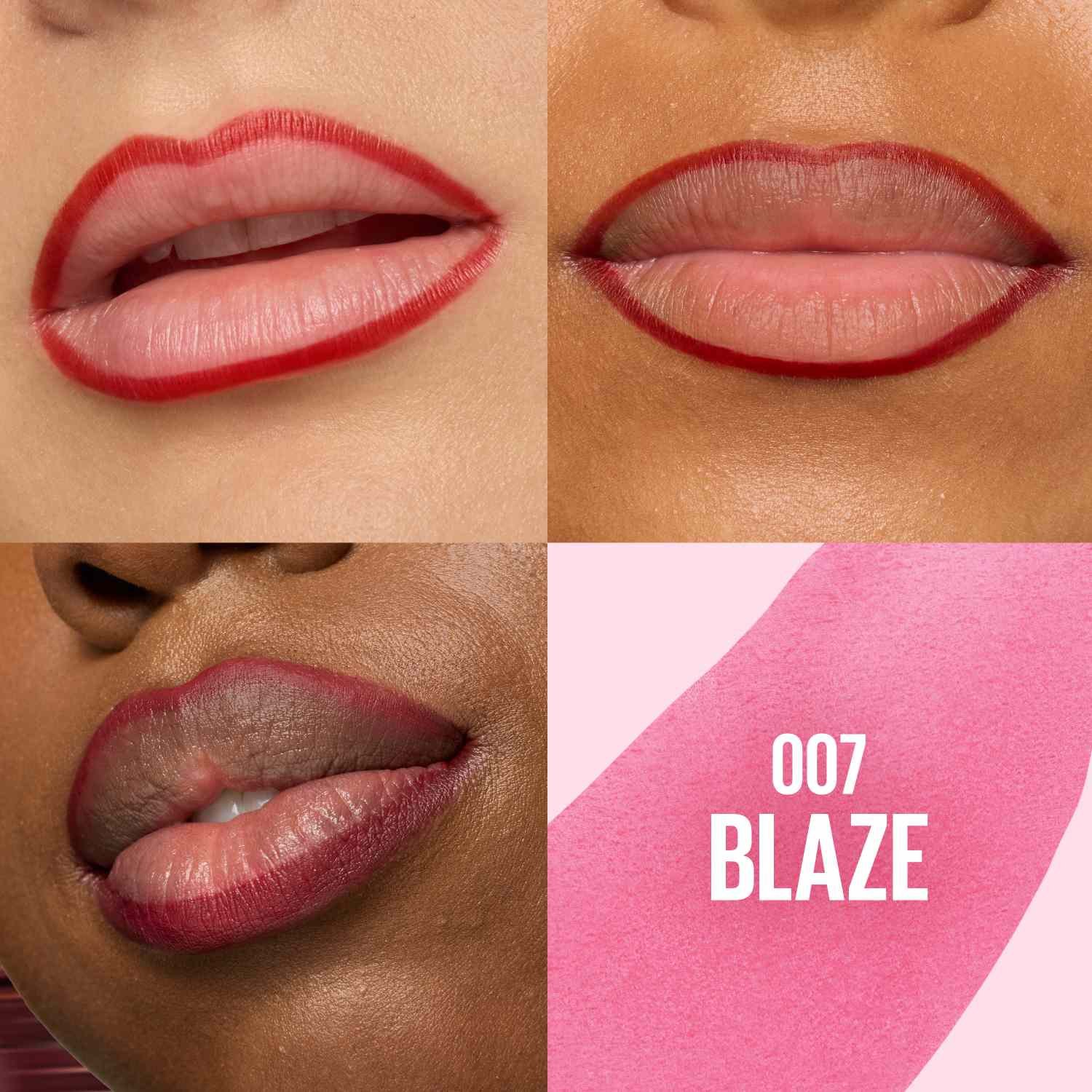 MNY Lip Peel Off Liner 2026 ATF Macro Shade 007 Blaze